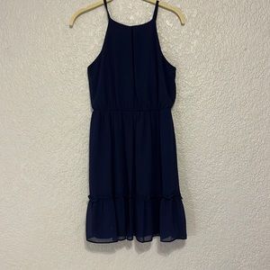 Size XS Navy Blue Halter dress